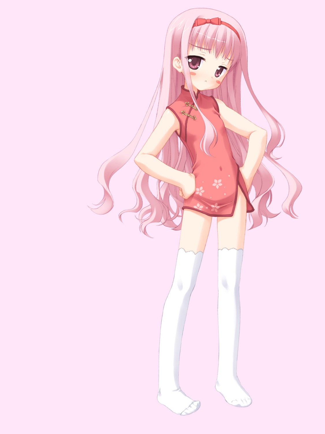 Anime character with pink hair